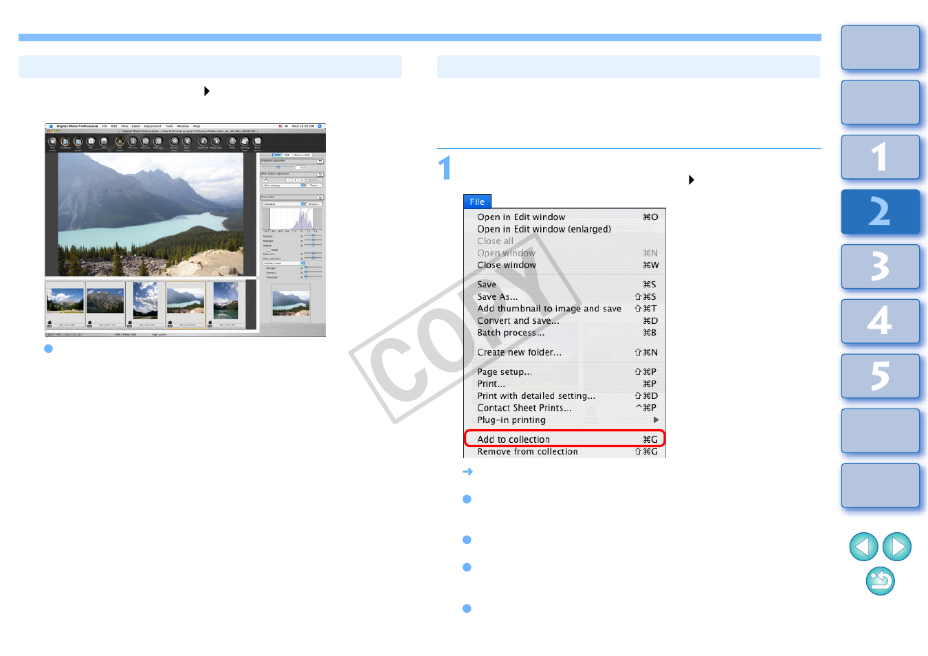 P.36), Cop y | Canon t2i 3.9 for Macintosh User Manual | Page 37 / 132