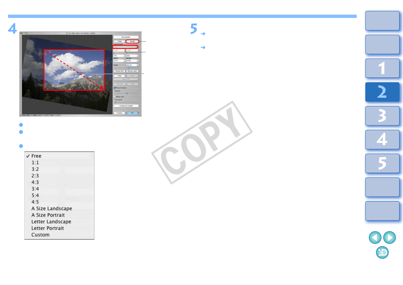 Cop y | Canon t2i 3.9 for Macintosh User Manual | Page 40 / 132