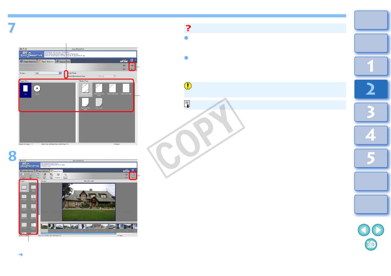 Cop y | Canon t2i 3.9 for Macintosh User Manual | Page 49 / 132