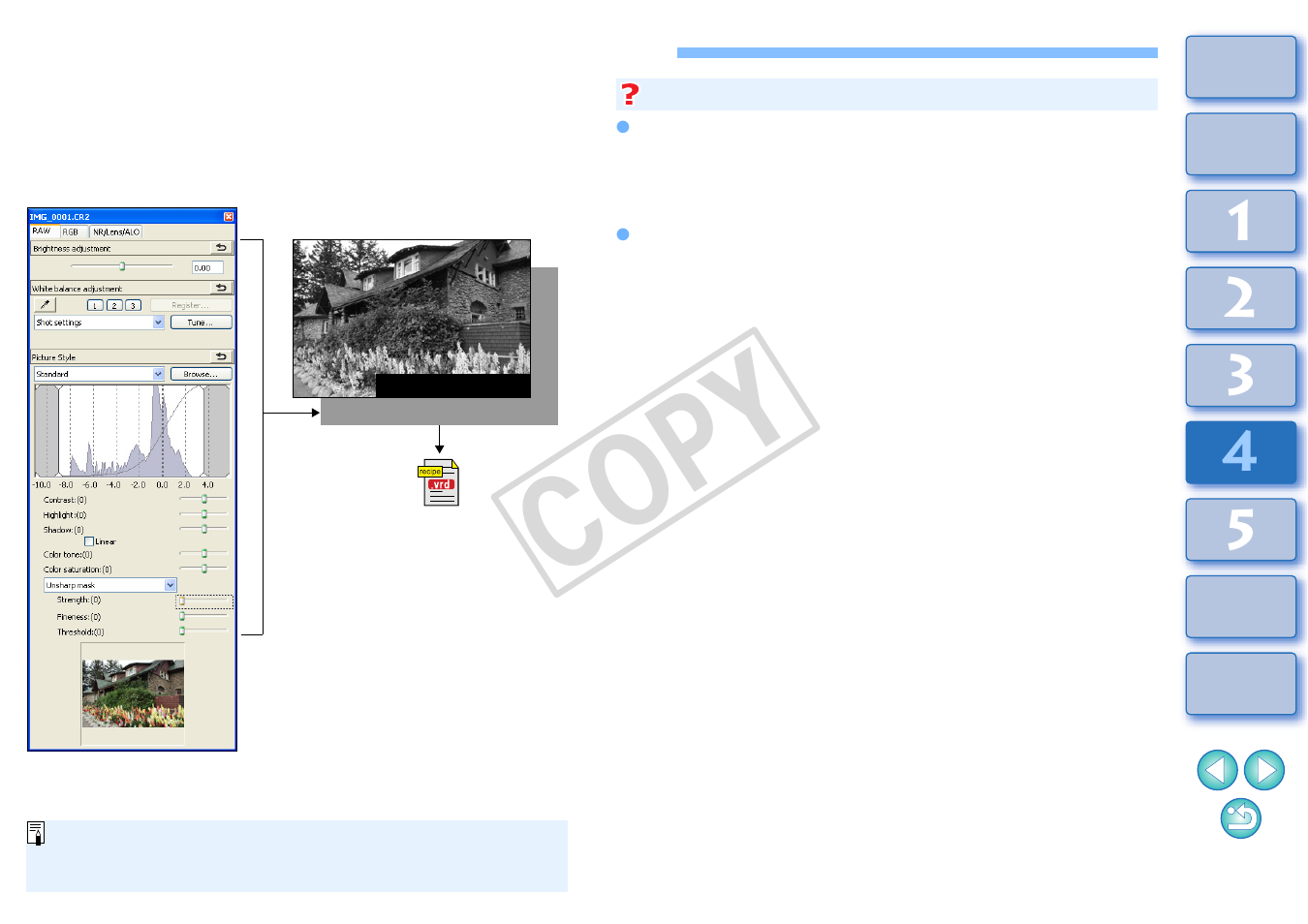 Utilizing adjustment contents (recipe), P.83), Can b | Cop y | Canon t2i 3.9 for Windows User Manual | Page 84 / 132