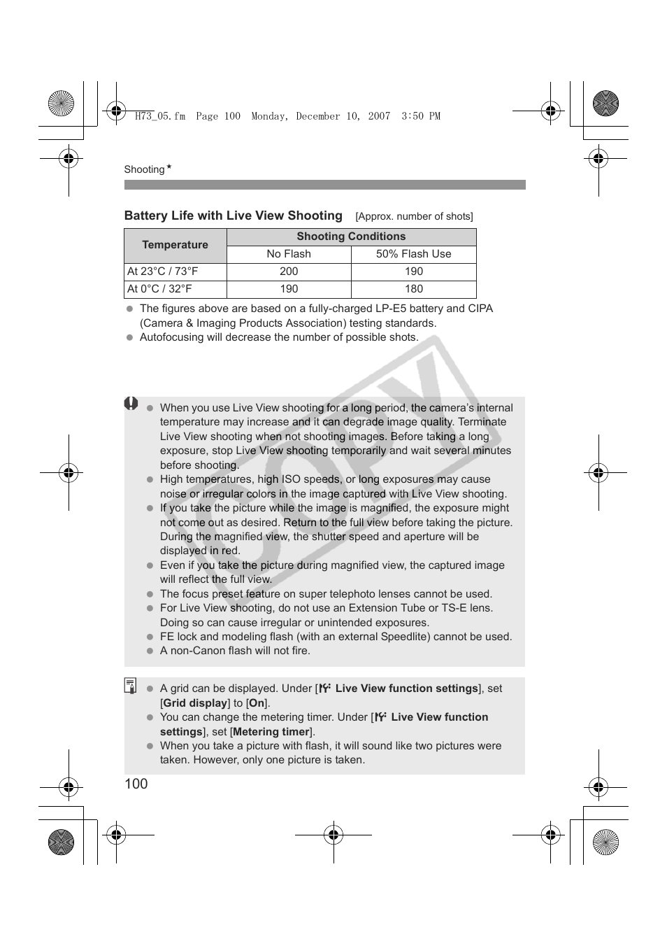 Canon EOS Rebel xsi User Manual | Page 100 / 196