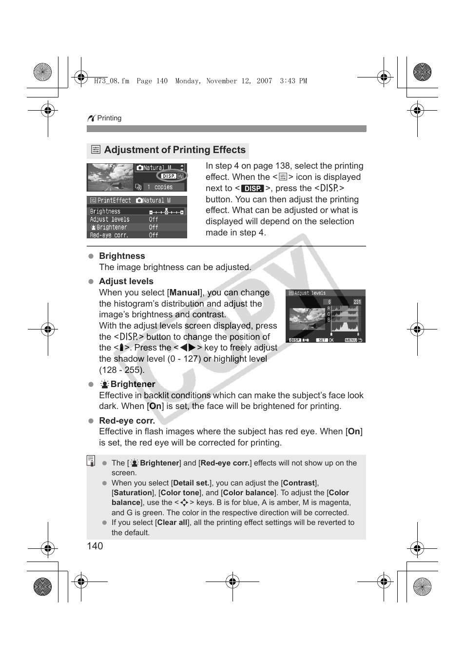 Canon EOS Rebel xsi User Manual | Page 140 / 196