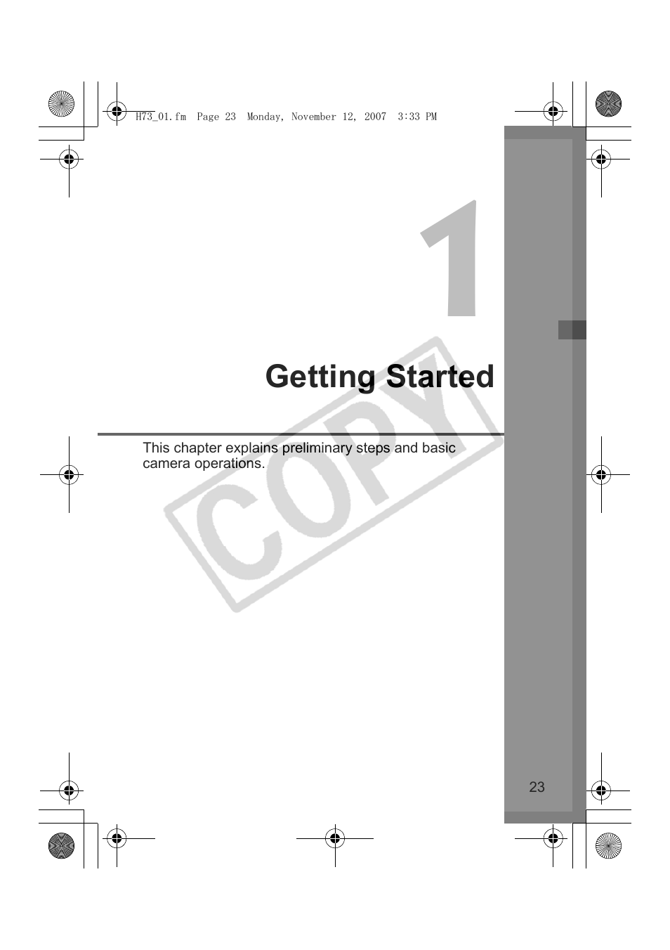 Canon EOS Rebel xsi User Manual | Page 23 / 196