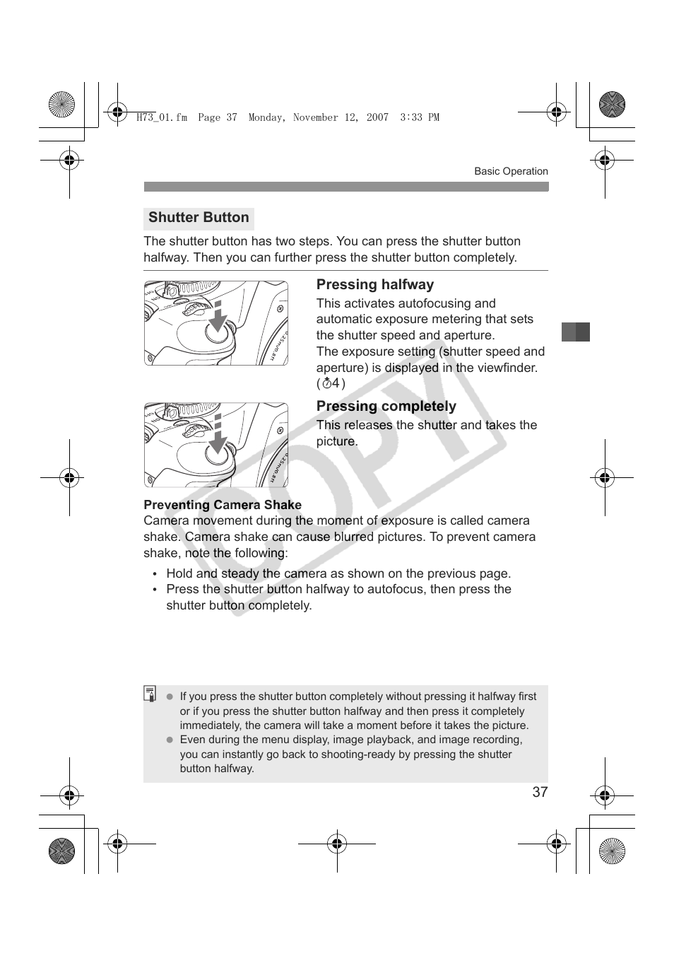 Canon EOS Rebel xsi User Manual | Page 37 / 196