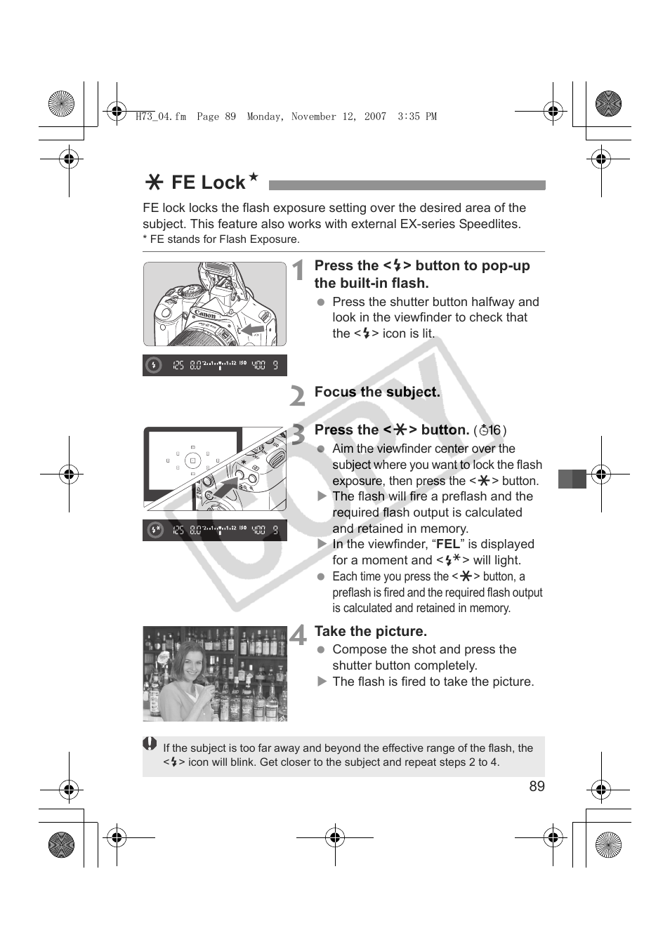 Afe lock n | Canon EOS Rebel xsi User Manual | Page 89 / 196