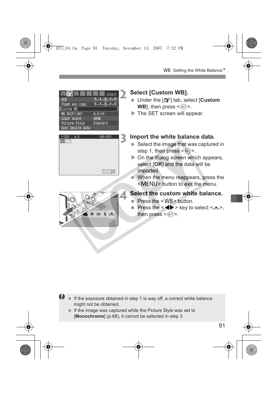 Canon EOS Rebel xsi User Manual | Page 91 / 196