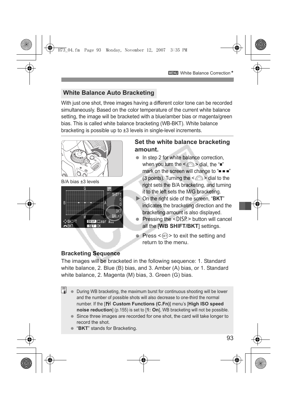 Canon EOS Rebel xsi User Manual | Page 93 / 196