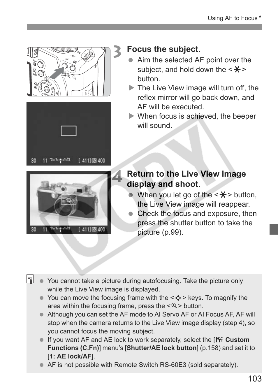 Canon EOS rebel xs User Manual | Page 103 / 196