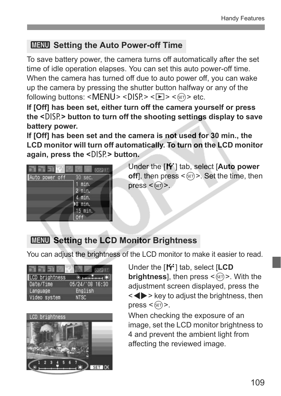 Canon EOS rebel xs User Manual | Page 109 / 196