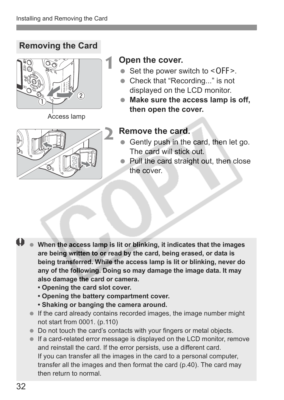 Canon EOS rebel xs User Manual | Page 32 / 196