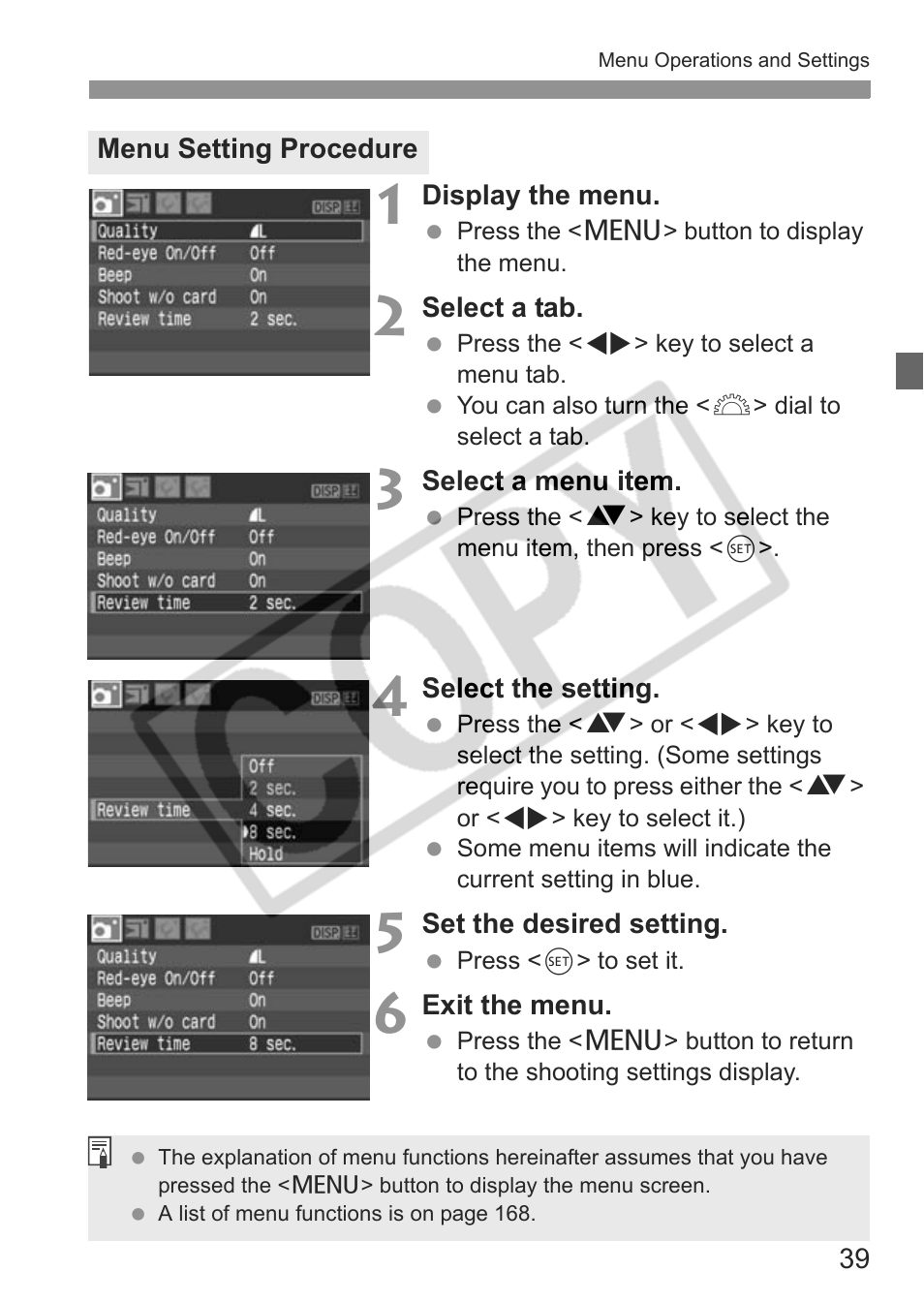 Canon EOS rebel xs User Manual | Page 39 / 196