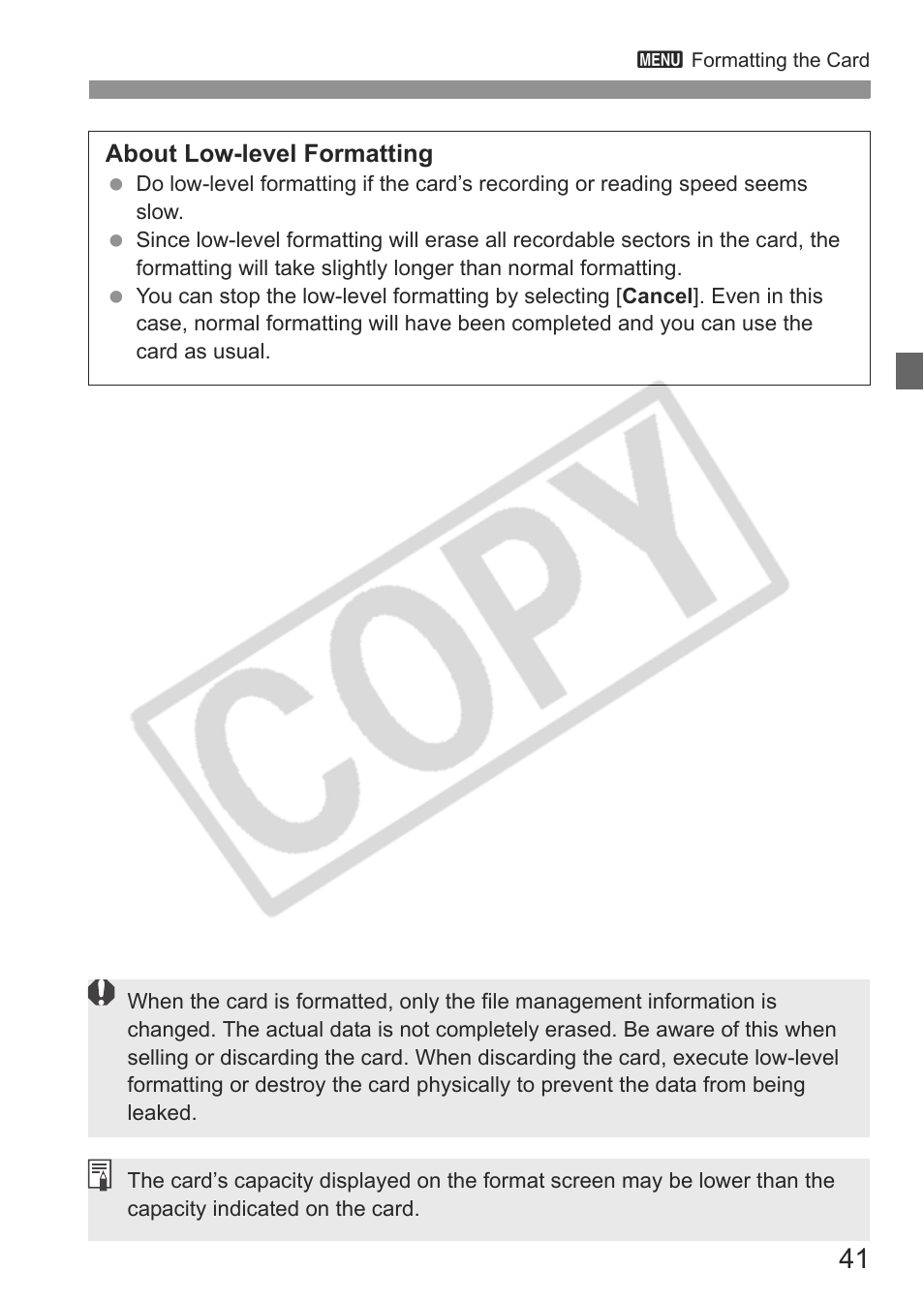 Canon EOS rebel xs User Manual | Page 41 / 196