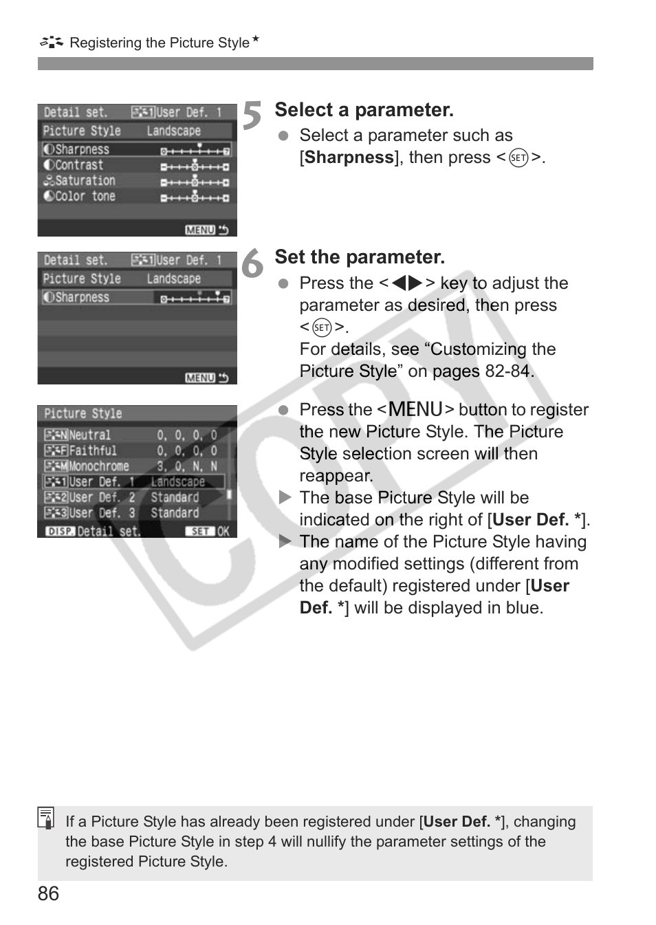 Canon EOS rebel xs User Manual | Page 86 / 196