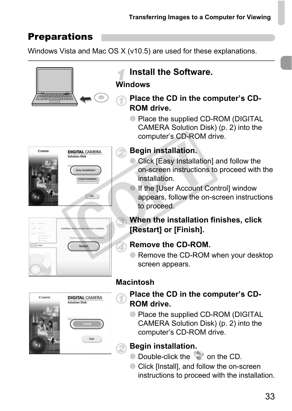 Cop y | Canon PowerShot G12 User Manual | Page 33 / 214