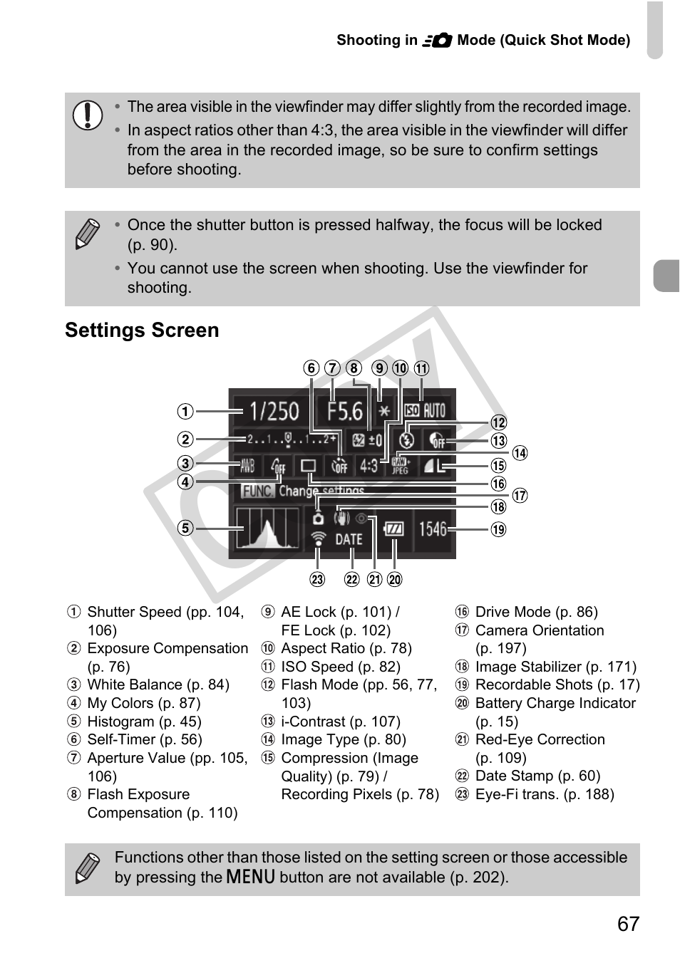 Cop y | Canon PowerShot G12 User Manual | Page 67 / 214