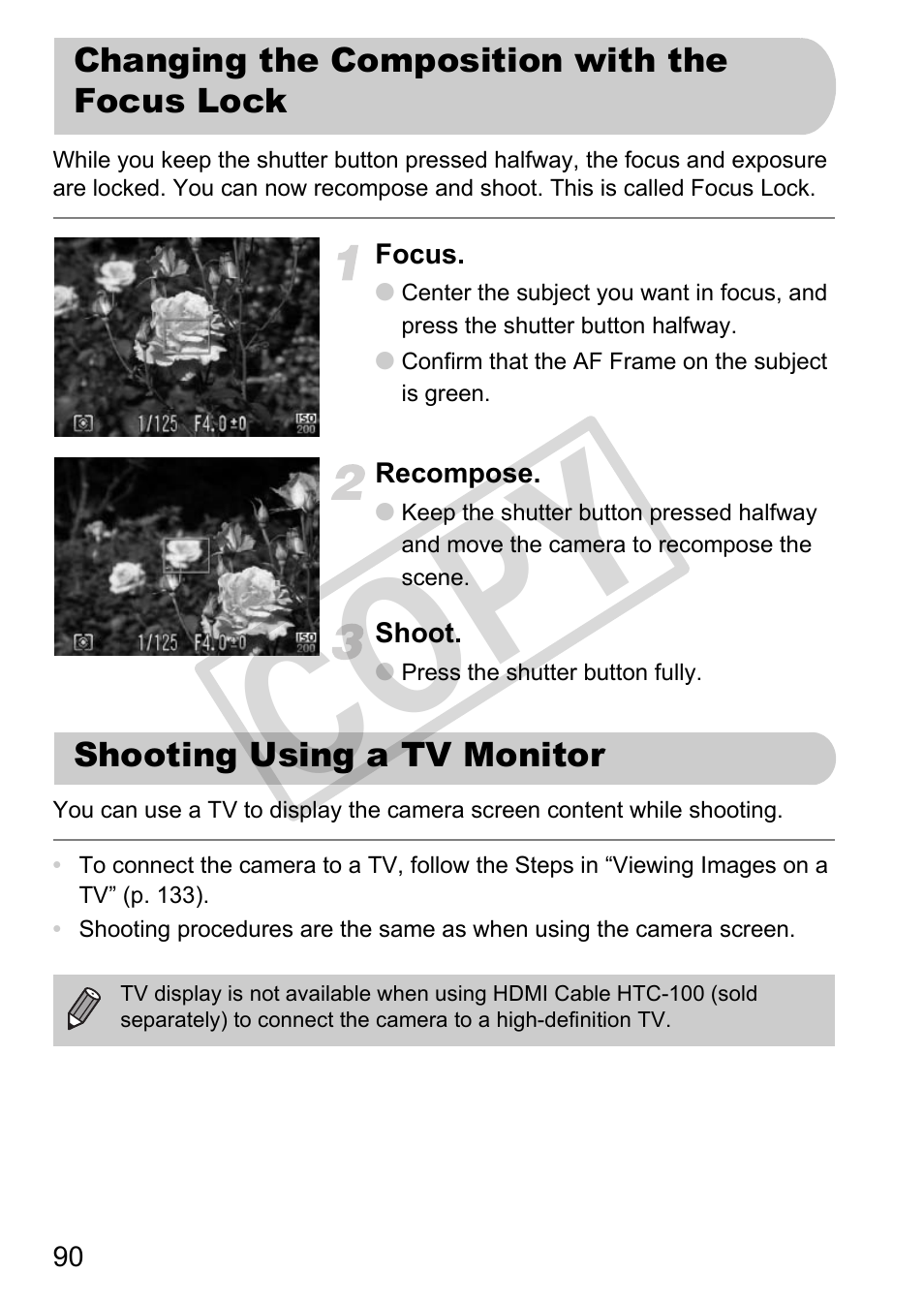 Cop y | Canon PowerShot G12 User Manual | Page 90 / 214