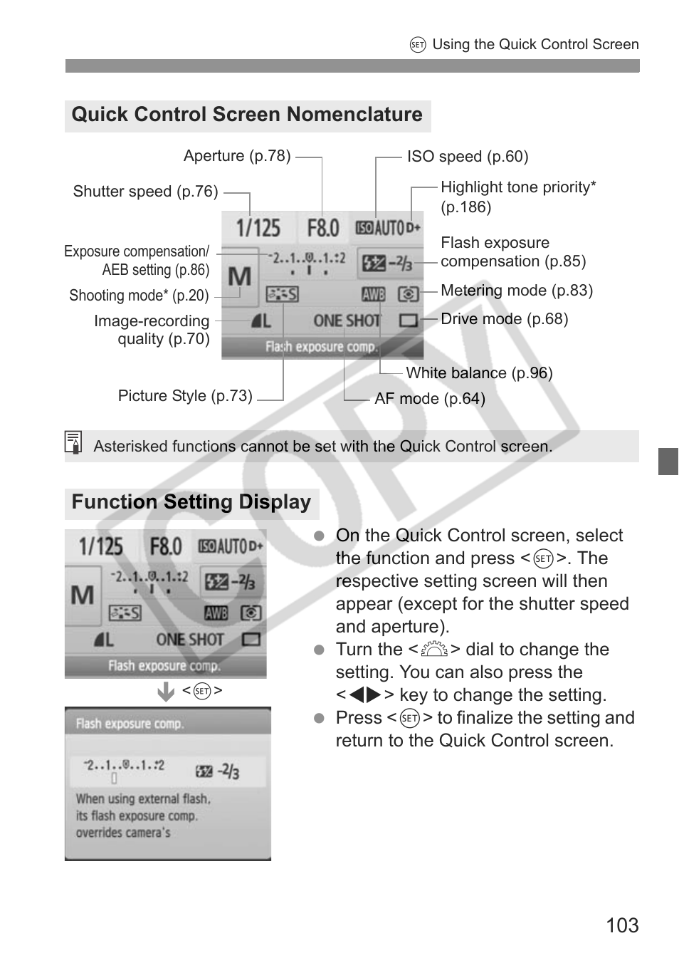 Canon eos rebel t1i User Manual | Page 103 / 228