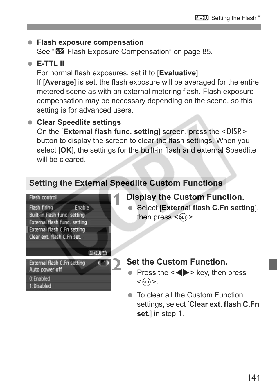 Canon eos rebel t1i User Manual | Page 141 / 228