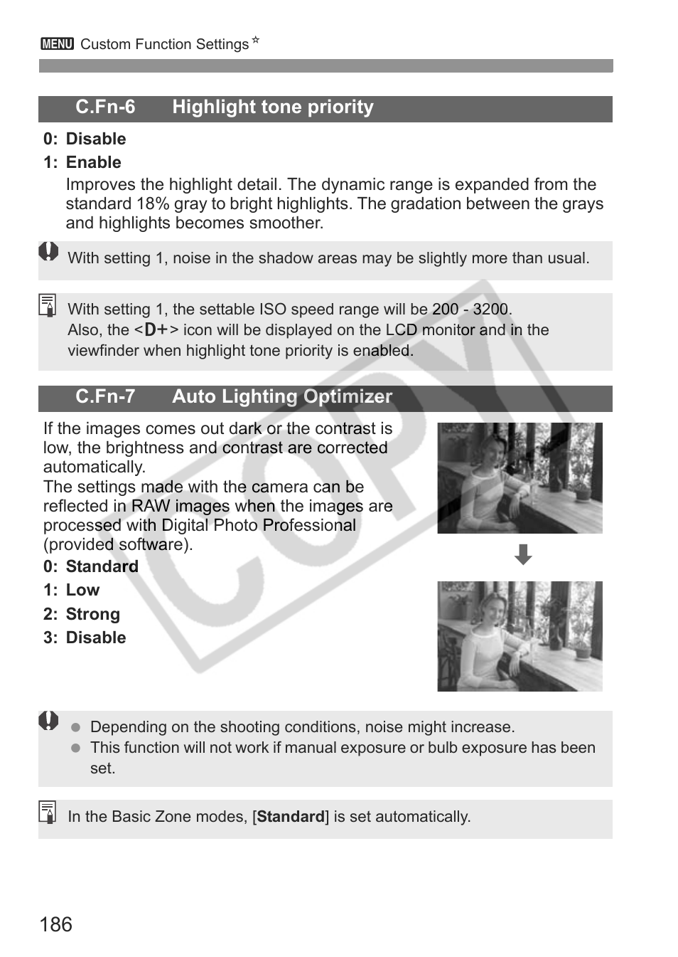 Canon eos rebel t1i User Manual | Page 186 / 228