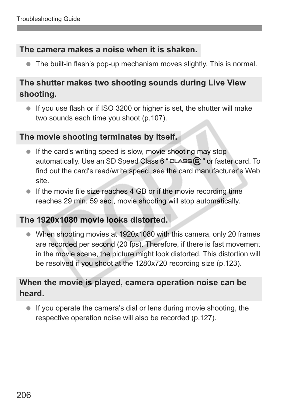 Canon eos rebel t1i User Manual | Page 206 / 228