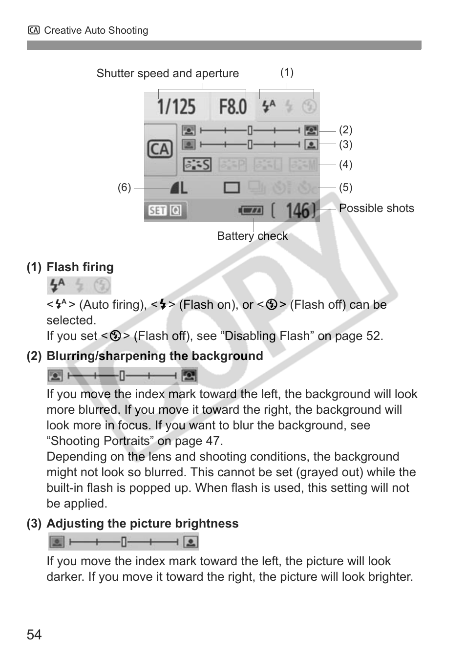Canon eos rebel t1i User Manual | Page 54 / 228