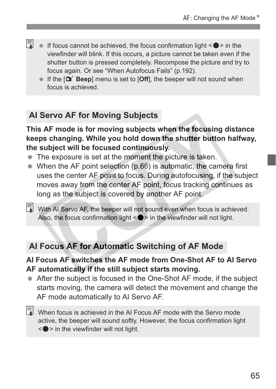 Canon eos rebel t1i User Manual | Page 65 / 228