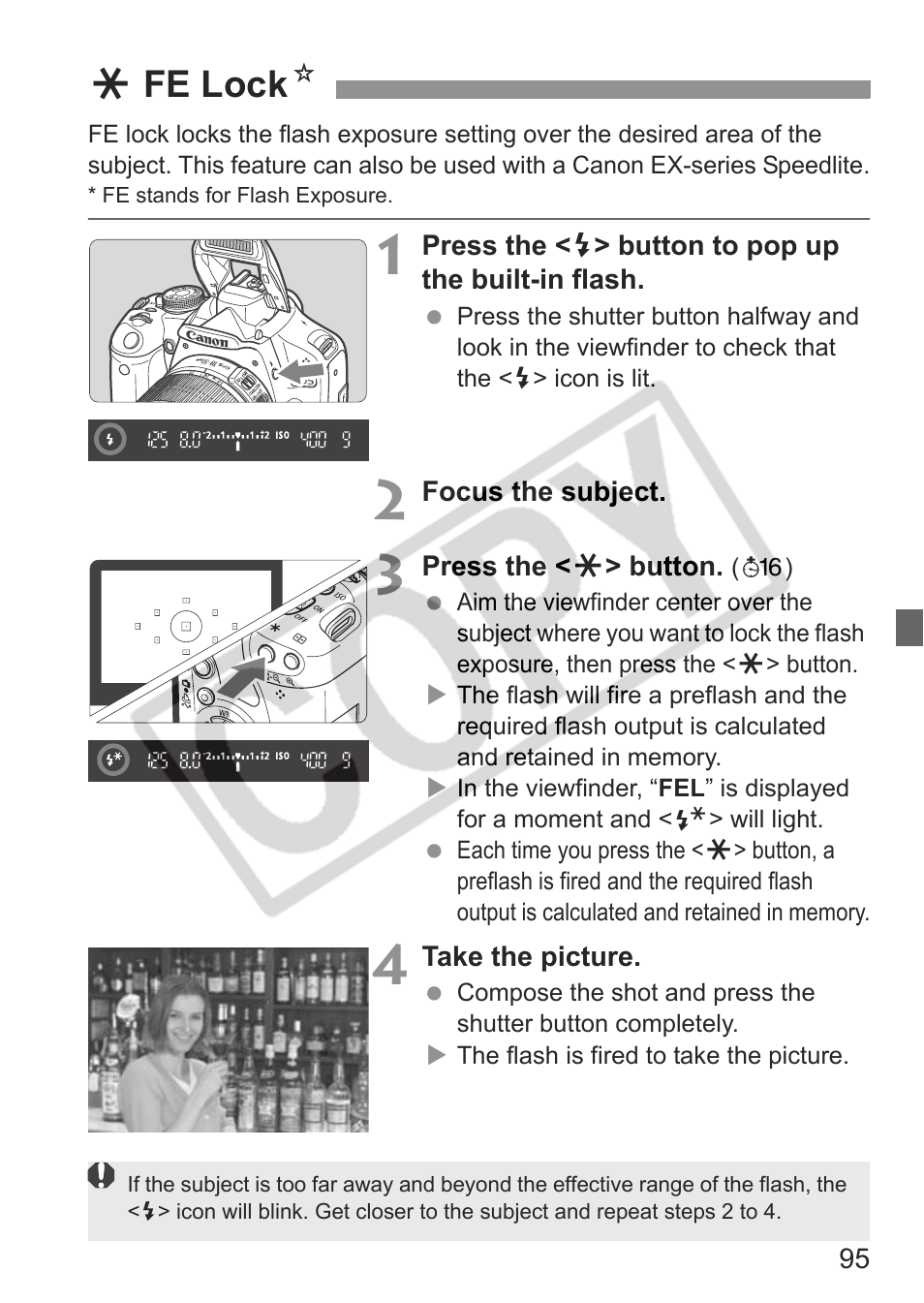 Afe lock n | Canon eos rebel t1i User Manual | Page 95 / 228