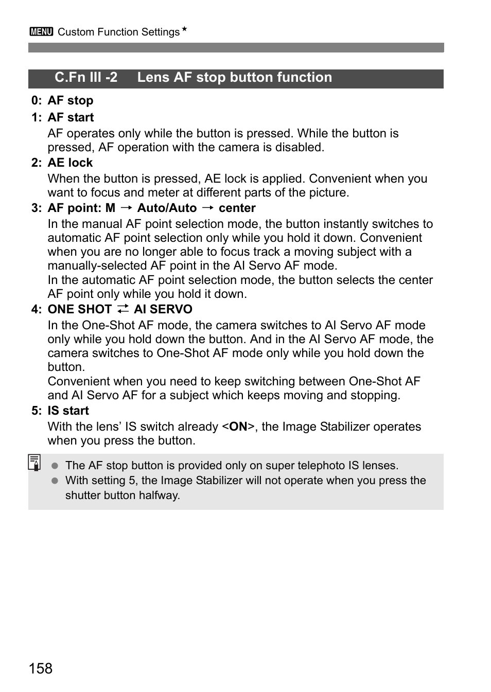 Canon EOS 40D User Manual | Page 158 / 196