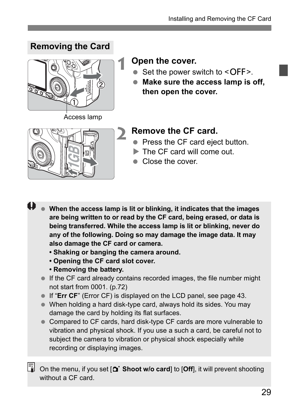 Canon EOS 40D User Manual | Page 29 / 196