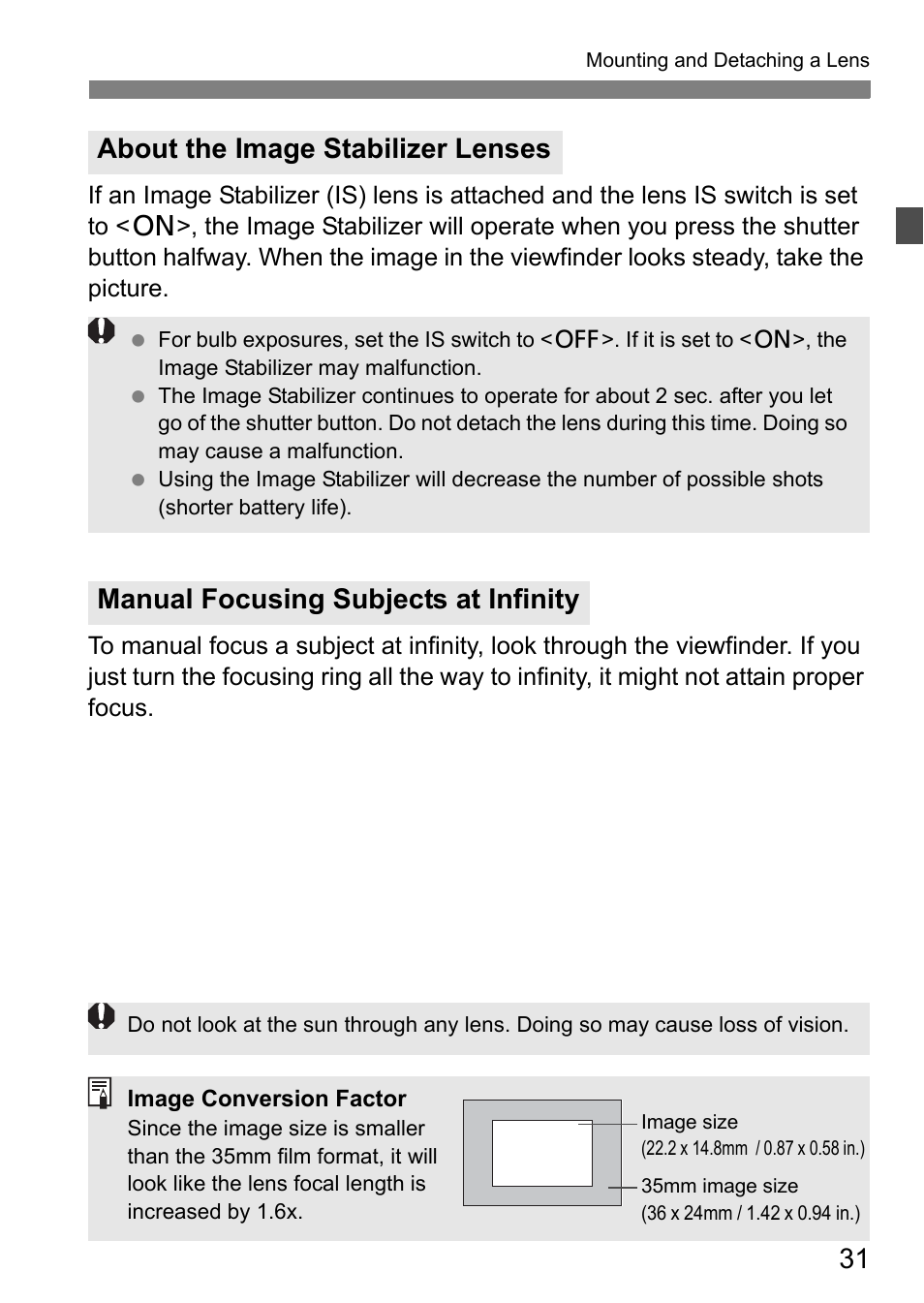 Canon EOS 40D User Manual | Page 31 / 196