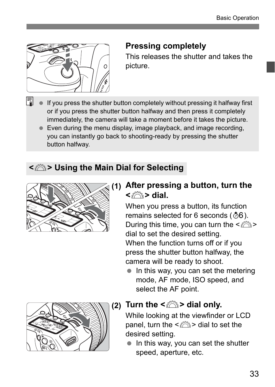 Canon EOS 40D User Manual | Page 33 / 196