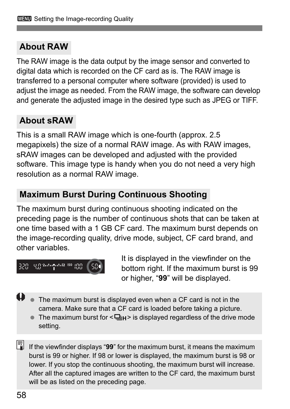 Canon EOS 40D User Manual | Page 58 / 196