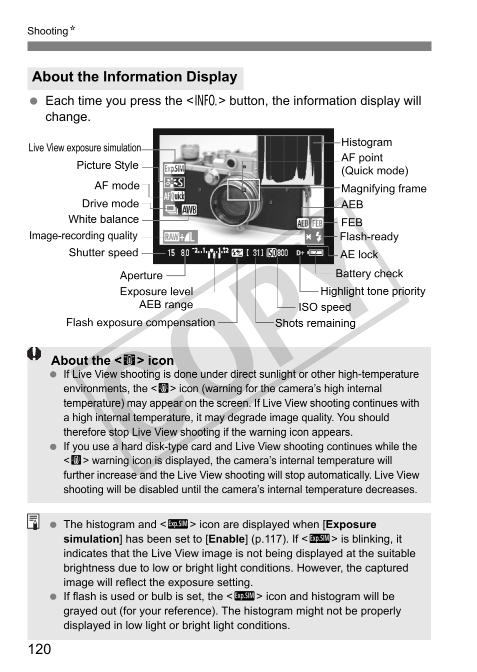 Cop y | Canon EOS 50D User Manual | Page 120 / 228