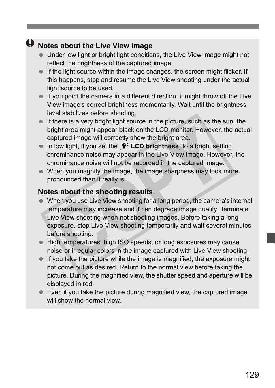Cop y | Canon EOS 50D User Manual | Page 129 / 228