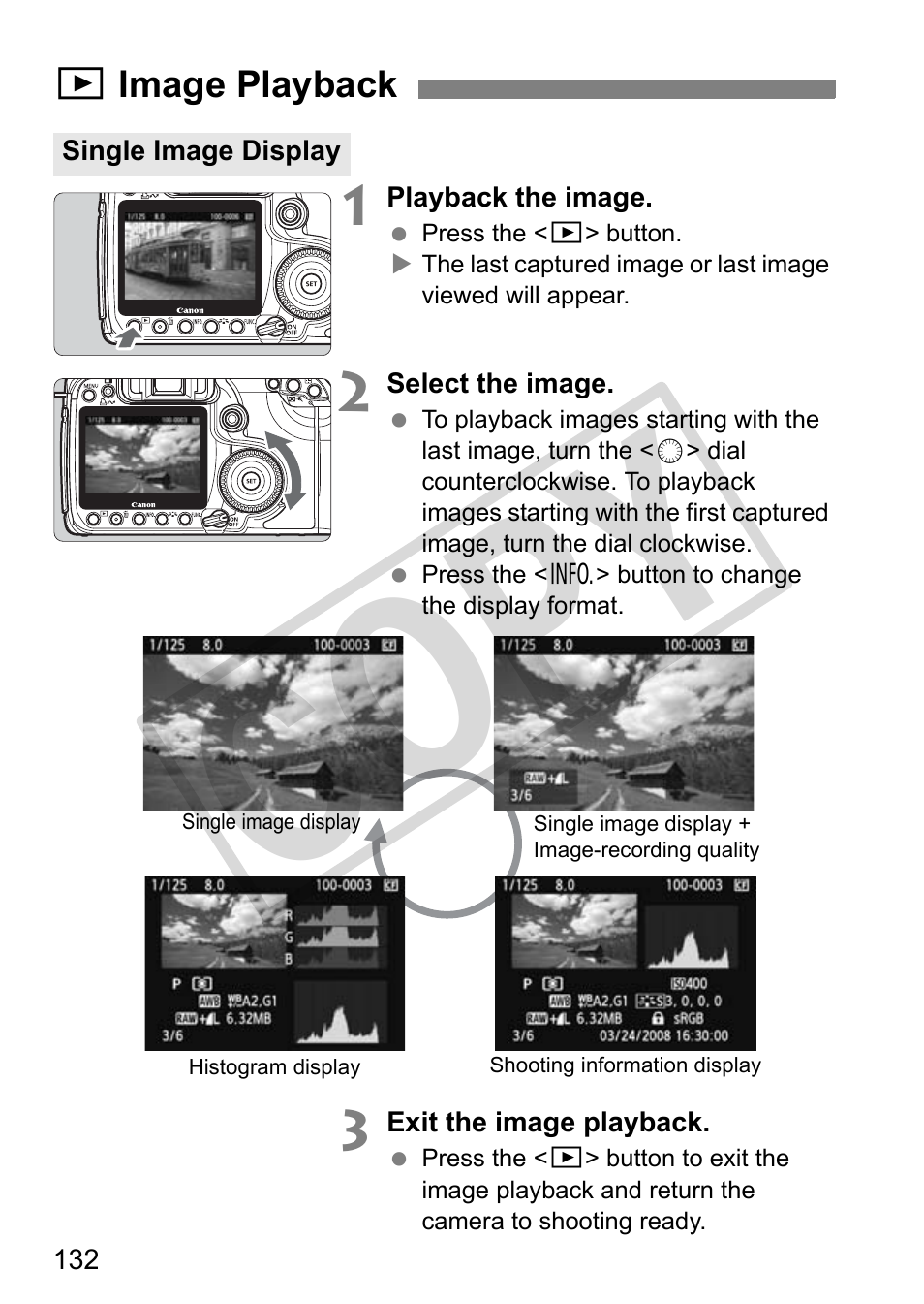 Cop y | Canon EOS 50D User Manual | Page 132 / 228