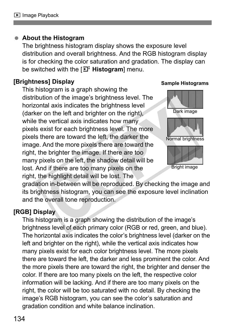 Cop y | Canon EOS 50D User Manual | Page 134 / 228