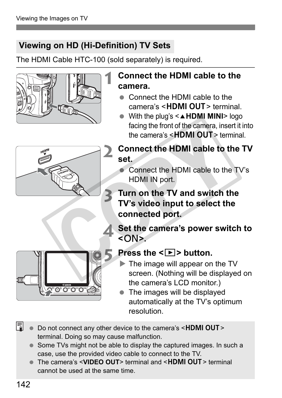 Cop y | Canon EOS 50D User Manual | Page 142 / 228