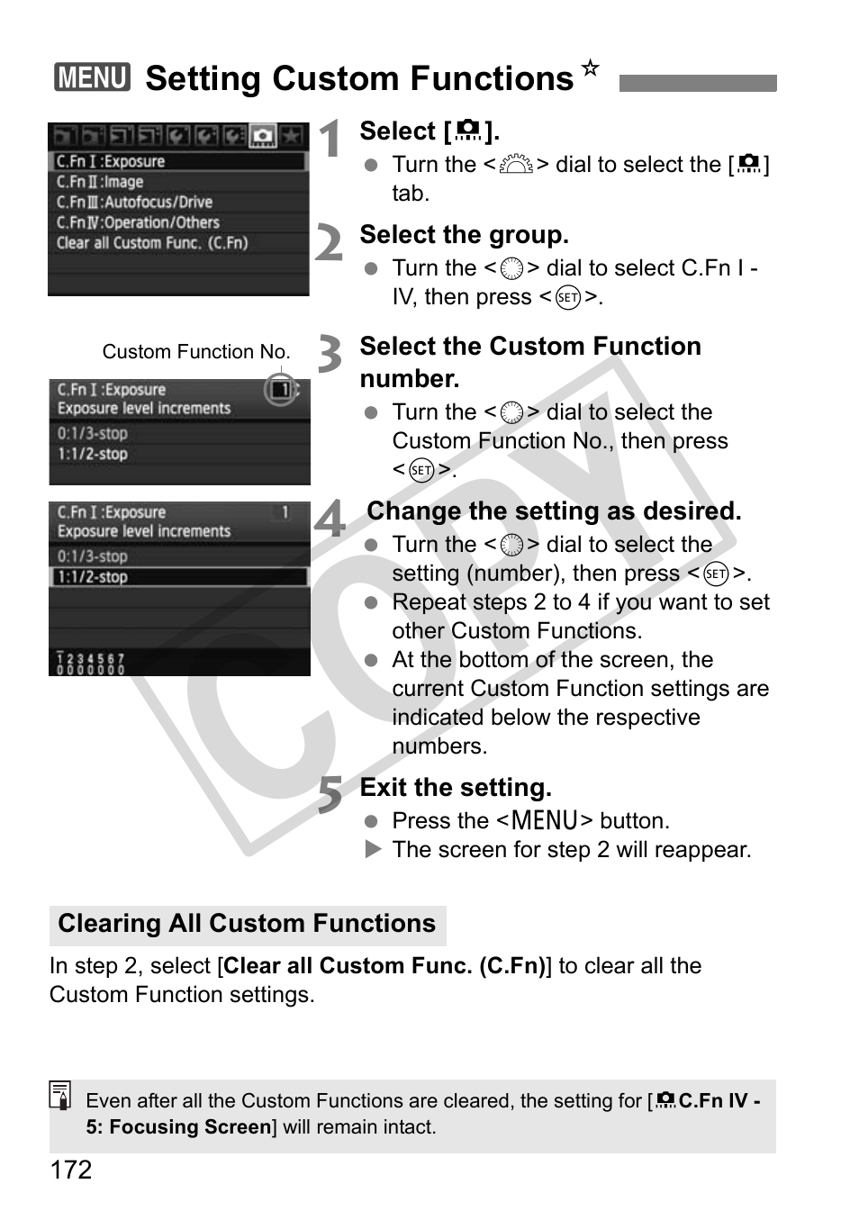 Cop y | Canon EOS 50D User Manual | Page 172 / 228