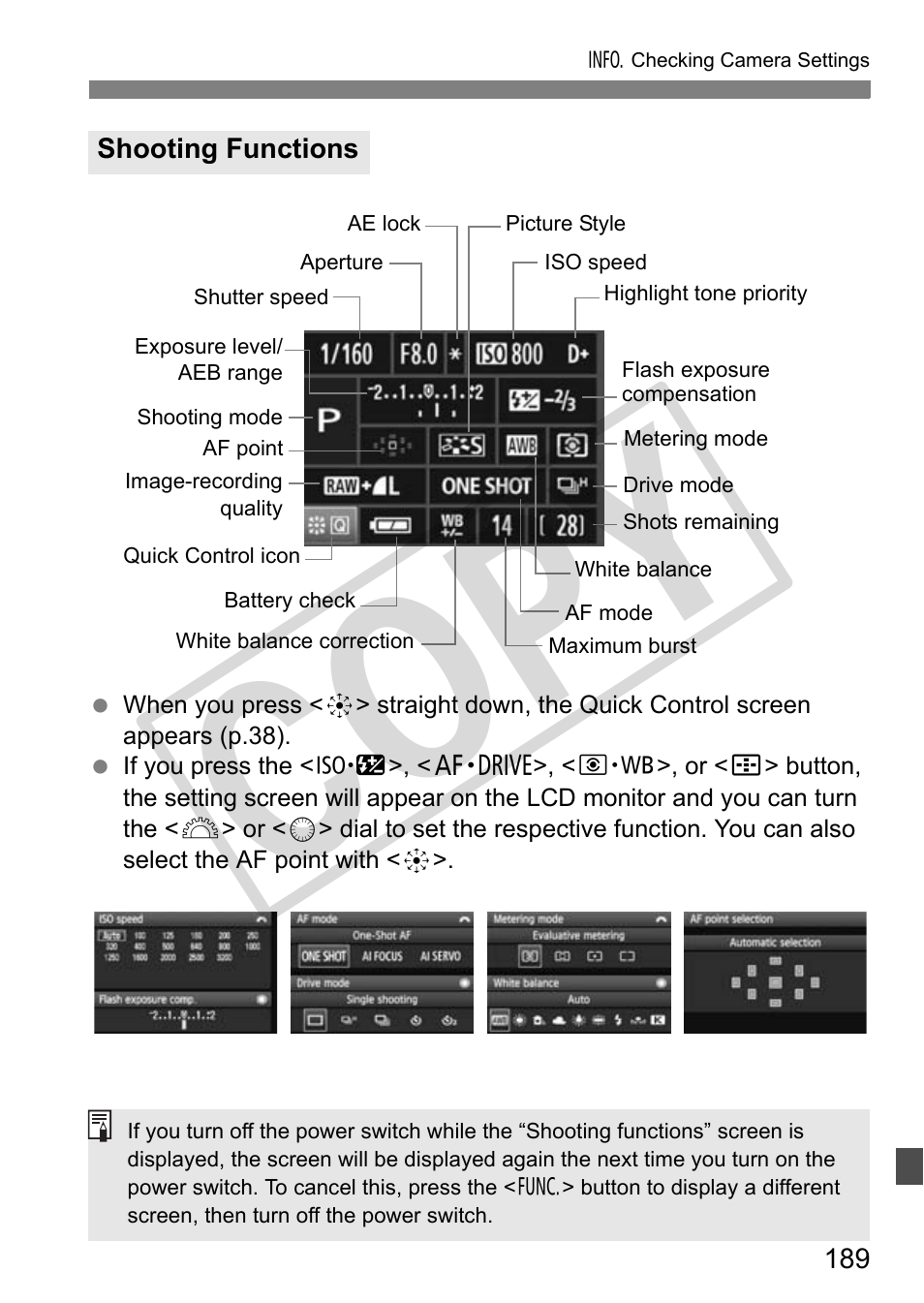 Cop y | Canon EOS 50D User Manual | Page 189 / 228