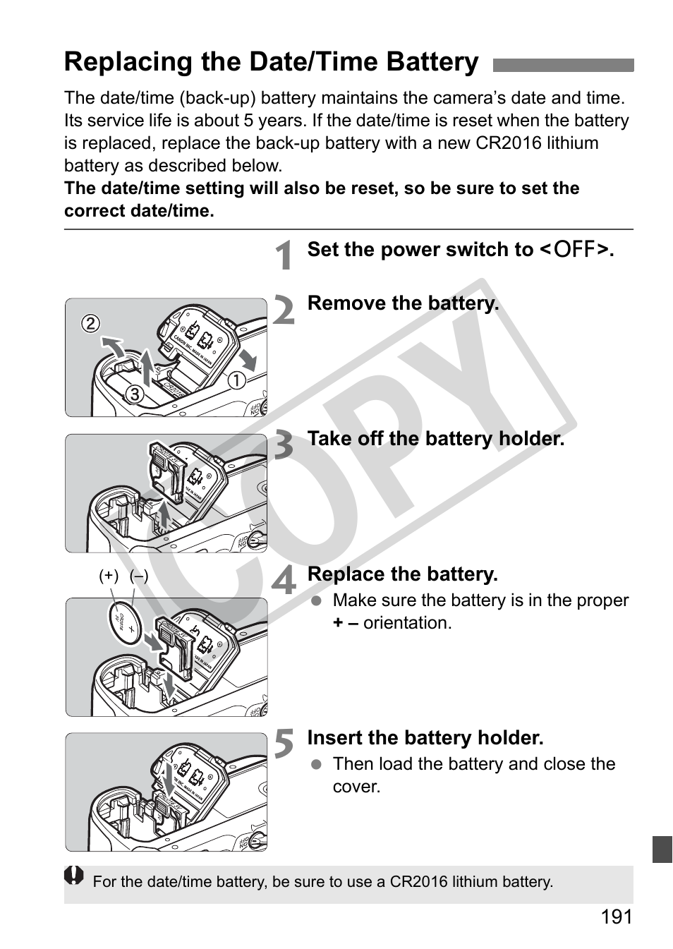 Cop y | Canon EOS 50D User Manual | Page 191 / 228