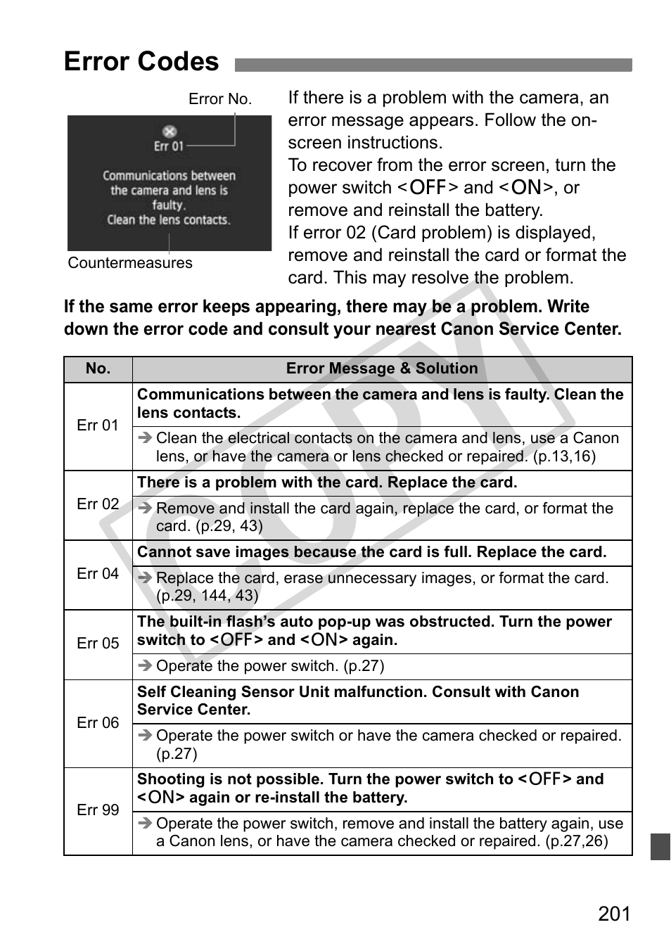 Cop y | Canon EOS 50D User Manual | Page 201 / 228