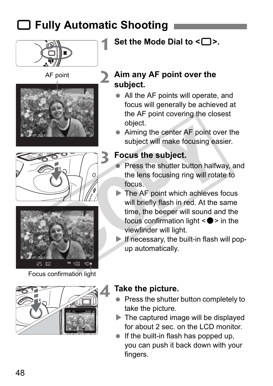 Cop y | Canon EOS 50D User Manual | Page 48 / 228