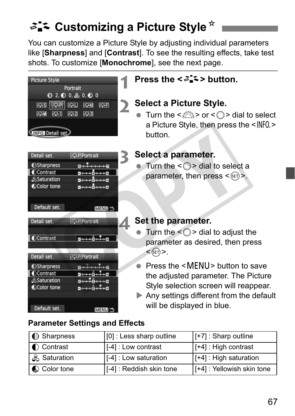 Cop y | Canon EOS 50D User Manual | Page 67 / 228