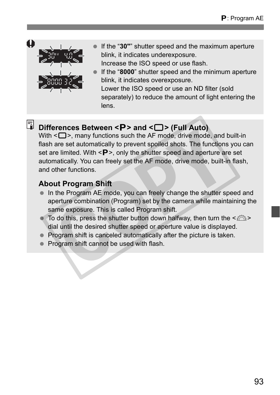 Cop y | Canon EOS 50D User Manual | Page 93 / 228