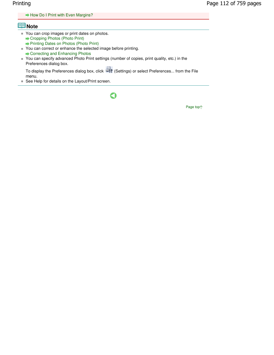 Canon mp495 User Manual | Page 112 / 759