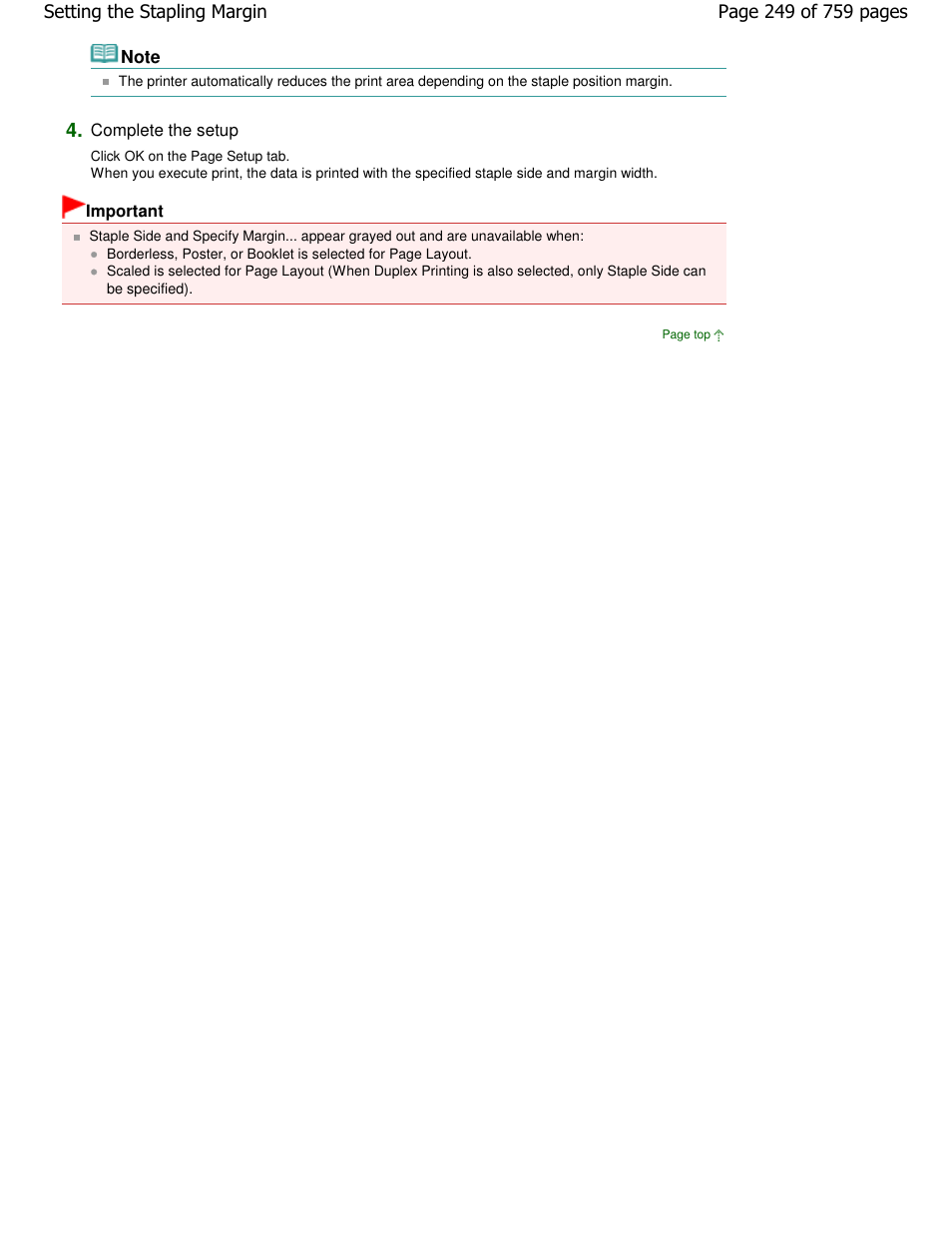 Canon mp495 User Manual | Page 249 / 759
