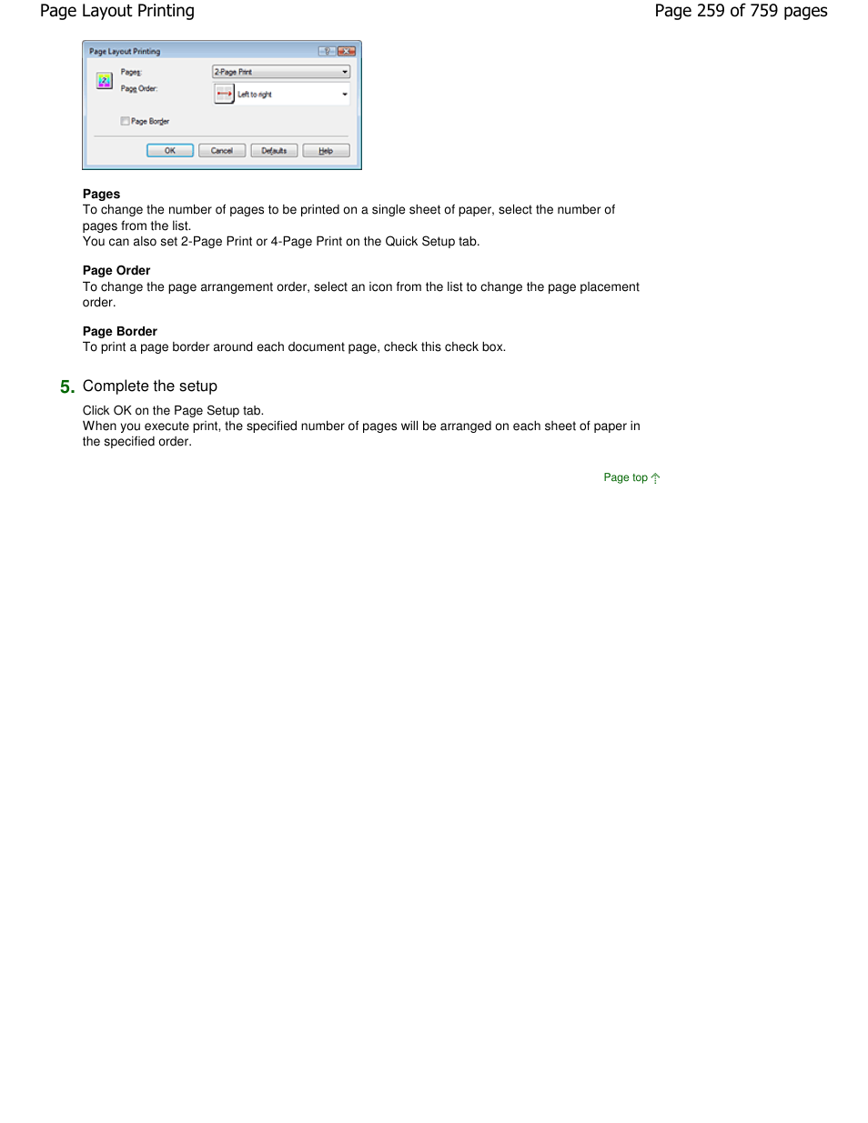 Canon mp495 User Manual | Page 259 / 759