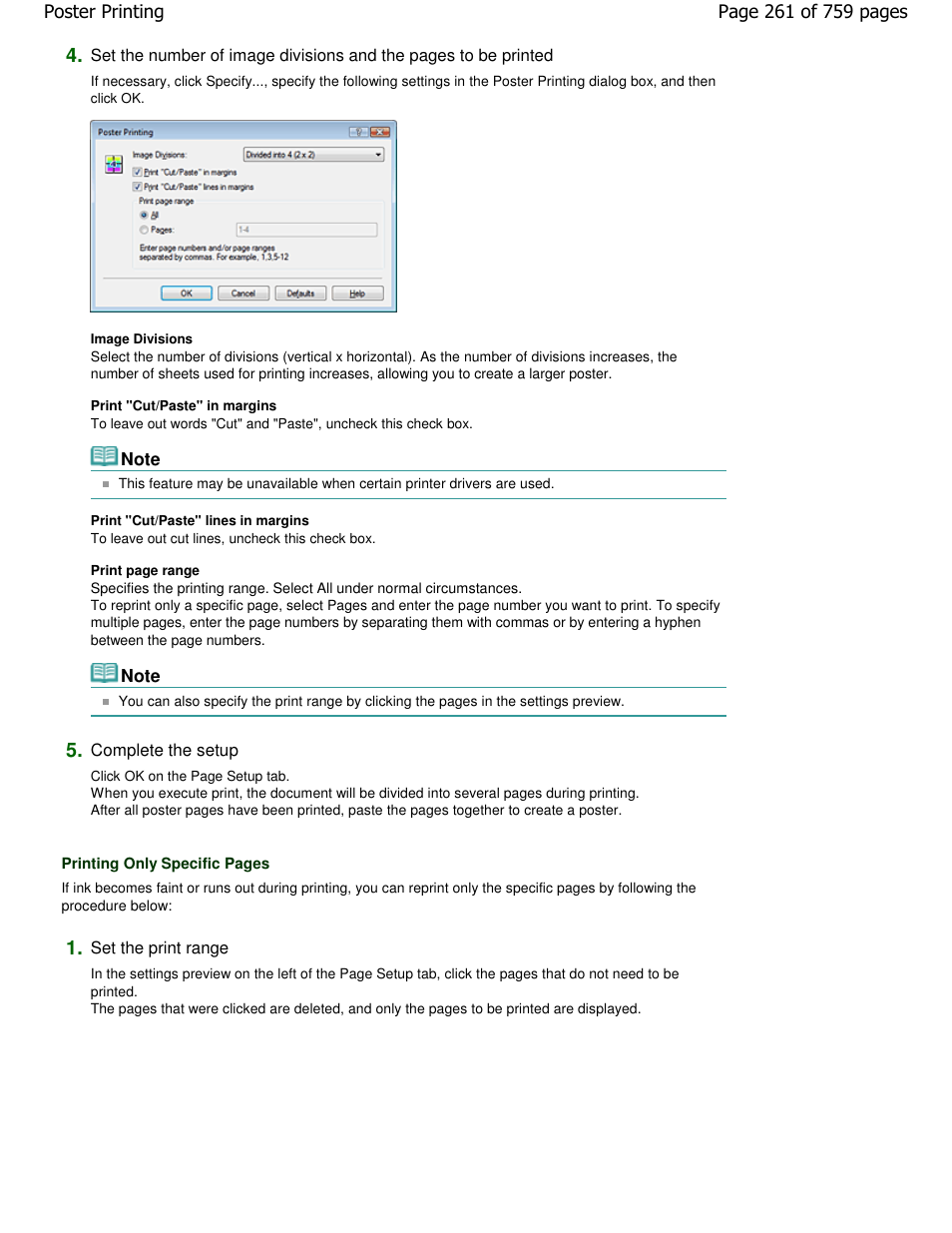 Canon mp495 User Manual | Page 261 / 759