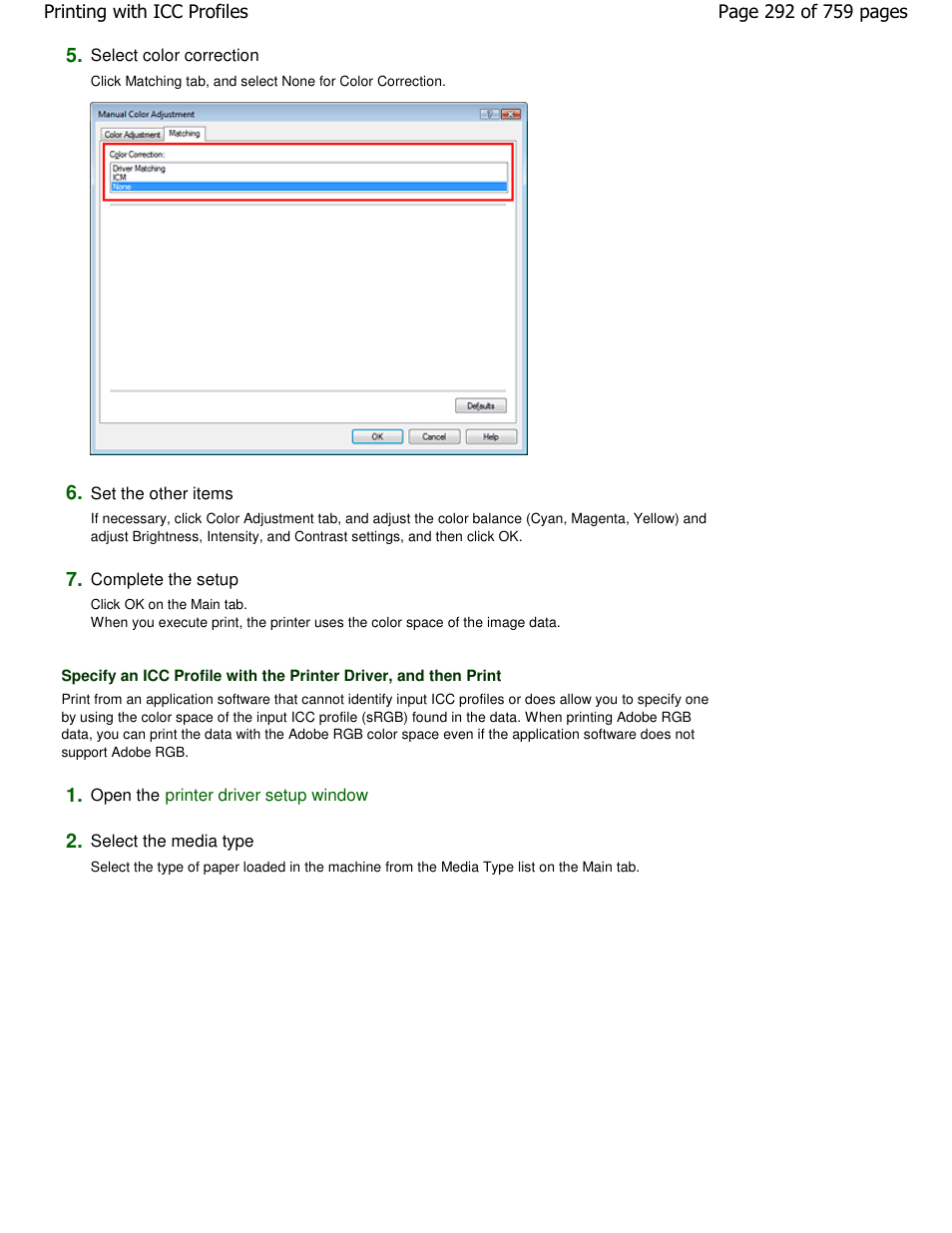 Canon mp495 User Manual | Page 292 / 759