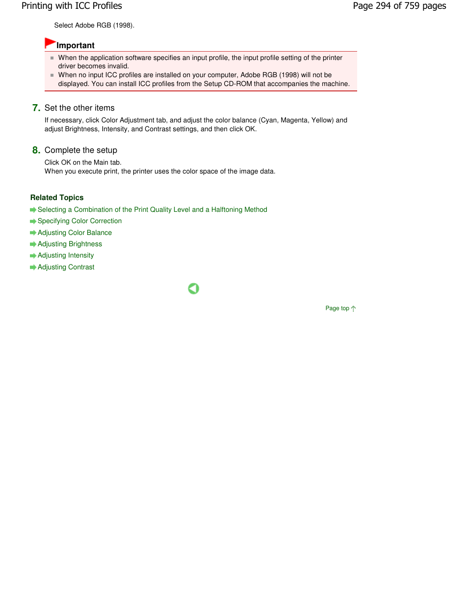 Canon mp495 User Manual | Page 294 / 759